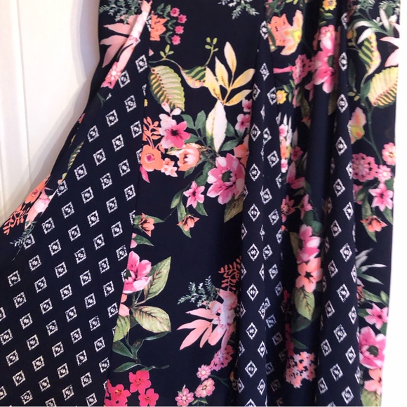 DRESS SPAGHETTI STRAP SUMMER FLORAL DRESS - Picture 5 of 17